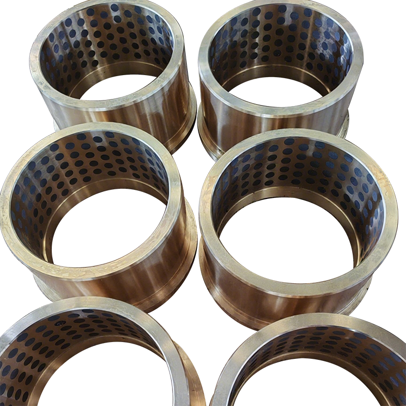 Bagues autolubrifiantes en bronze d'aluminium pour machines d'ingénierie